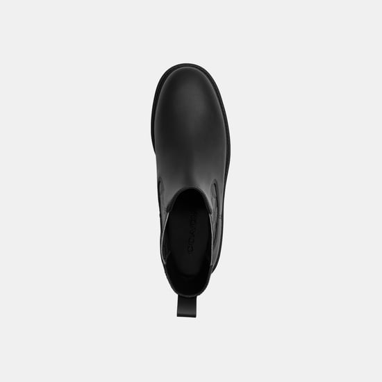 Lucy Lug Sole Leather Chelsea Boot - Image 3