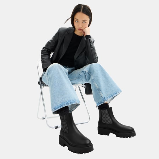 Lucy Lug Sole Leather Chelsea Boot - Image 4