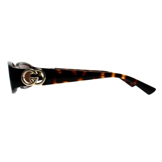 Gucci Rectangle Womens Brown Havana Brown GG1661S - Image 2