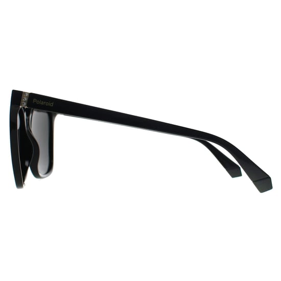 Polaroid Square Womens Black Grey Polarized PLD 4155/S/X - Image 2