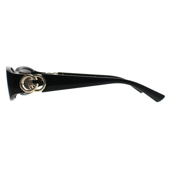 Gucci Rectangle Womens Black Gold Grey GG1661S - Image 2