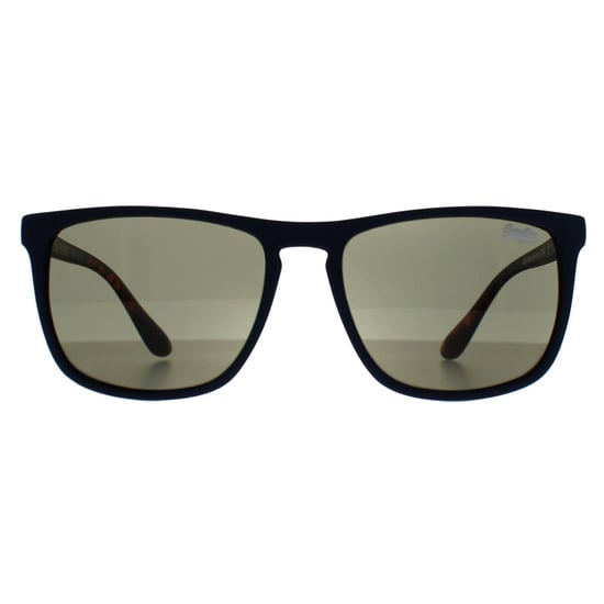 Superdry Rectangle Mens Blue Brown Green Shockwave - Image 1