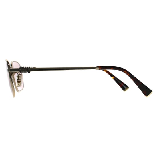 Miu Miu Rectangle Womens Pale Gold Pink MU53AS - Image 2