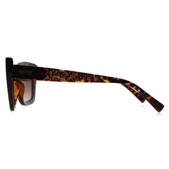 Kenneth Cole Reaction Cat Eye Womens Havana Brown Gradient RN00015 - Image 2
