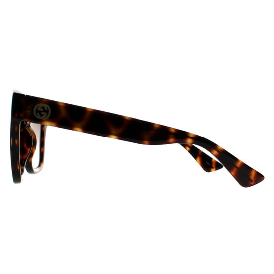 Gucci Square Womens Shiny Spotted Havana Brown Gradient GG1338S - Image 2