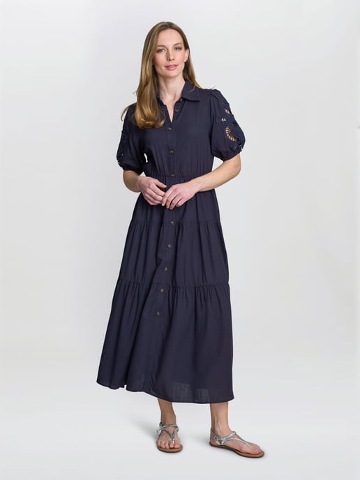 Carey Puff Sleeve Dress - Image 2