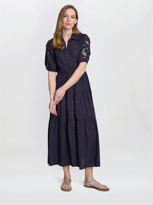 Carey Puff Sleeve Dress - Image 4