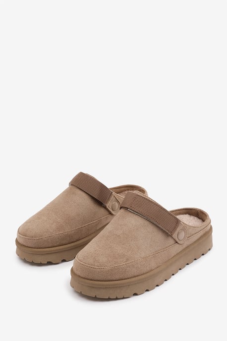 Wheres That From Womens 'Lumina' Cosy Adjustable Sling Back Faux-Suede Shoes - Image 4