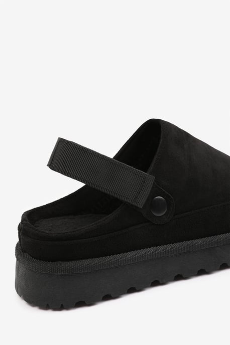 Wheres That From Womens 'Lumina' Cosy Adjustable Sling Back Faux-Suede Shoes - Image 5