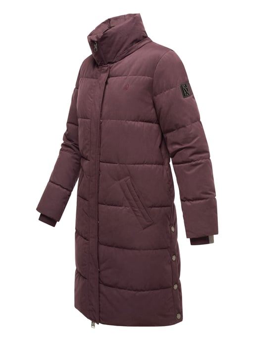 Navahoo Wintertanz dam vinterjacka lång quiltad med avtagbar huva - Image 3
