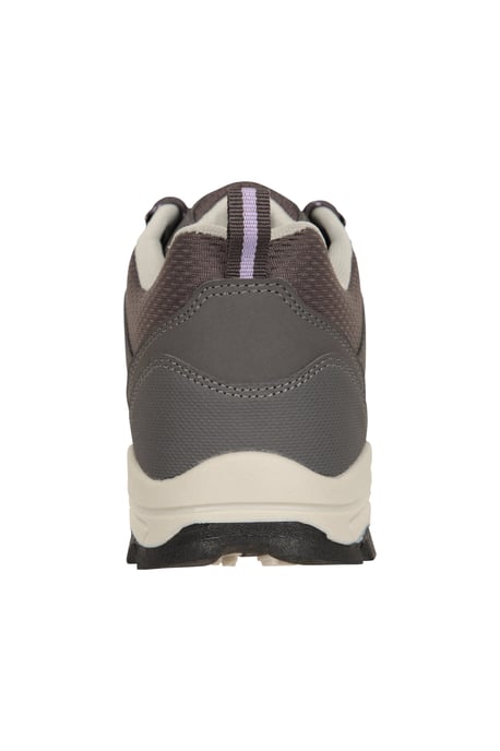 'McLeod' Women's Walking Shoes with Deep Lugs Mesh Lined Hiking Footwear Dark Grey - Image 3