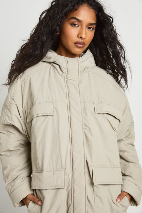 Hooded Longline Parka - Image 4