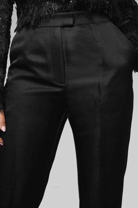High Waisted Tapered Trousers - Image 4