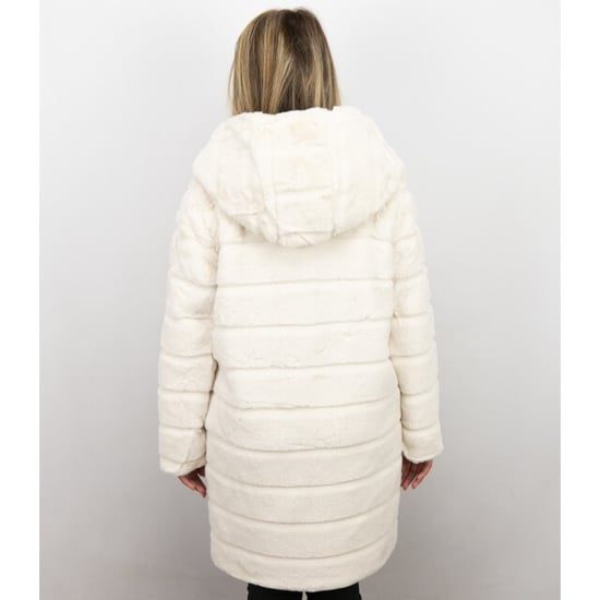 Gentile Bellini Imitatie bontjas parka - Image 4