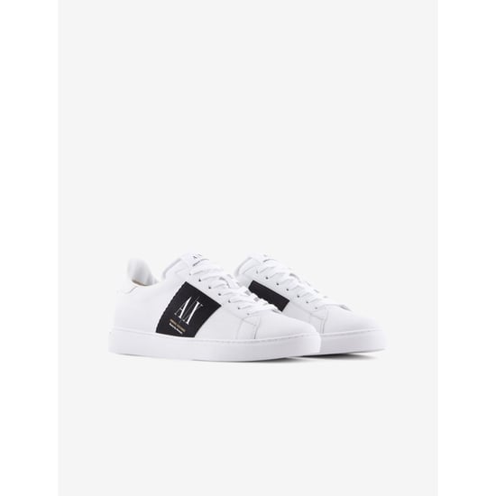 Men's Armani Exchange Trainers in White - Image 2