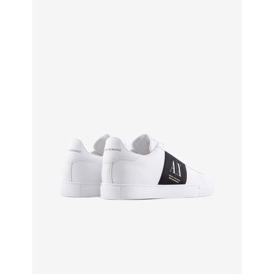 Men's Armani Exchange Trainers in White - Image 3