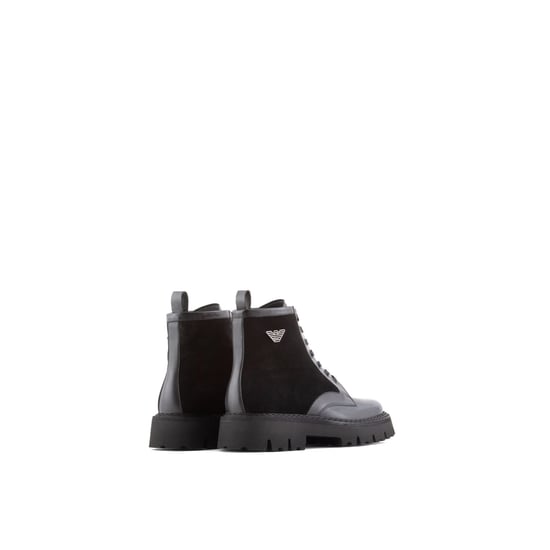 Men's Emporio Armani Boots in Black - Image 3