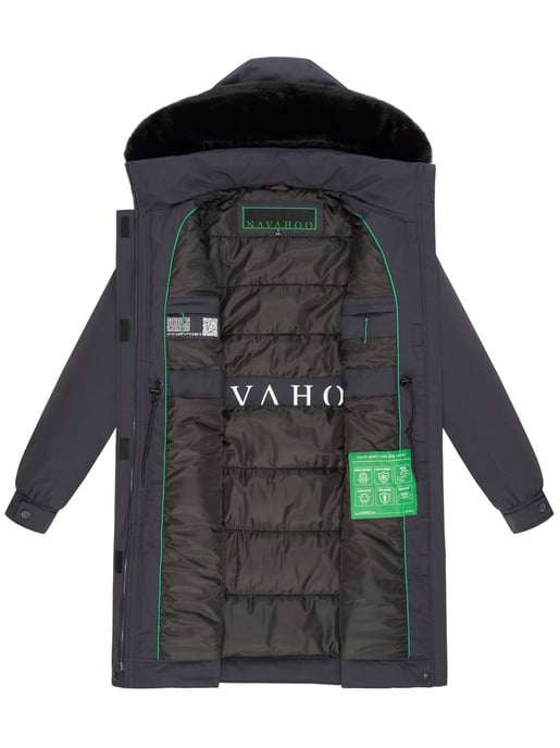 Navahoo Kaltwetterretter dam vinterparka med fuskpäls - Image 6
