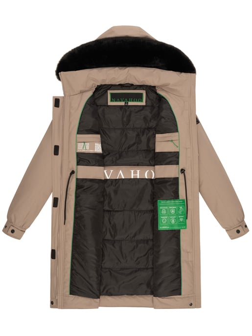 Navahoo Kaltwetterretter dam vinterparka med fuskpäls - Image 6