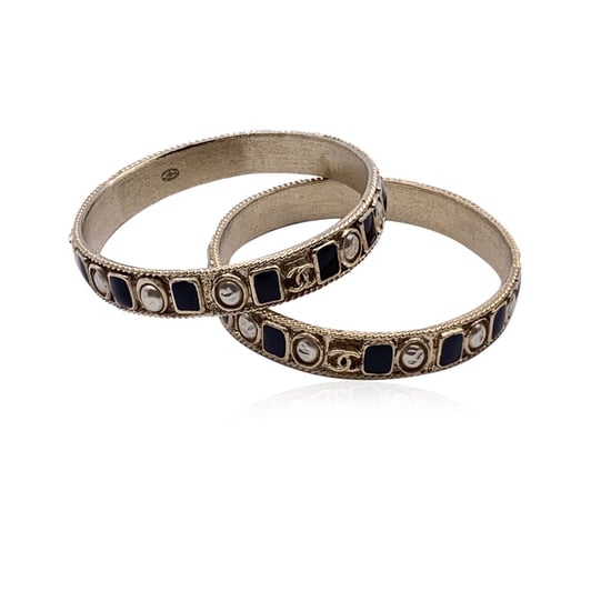 Chanel Metal Bracelet CC - Image 1