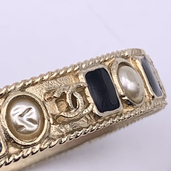 Chanel Metal Bracelet CC - Image 3
