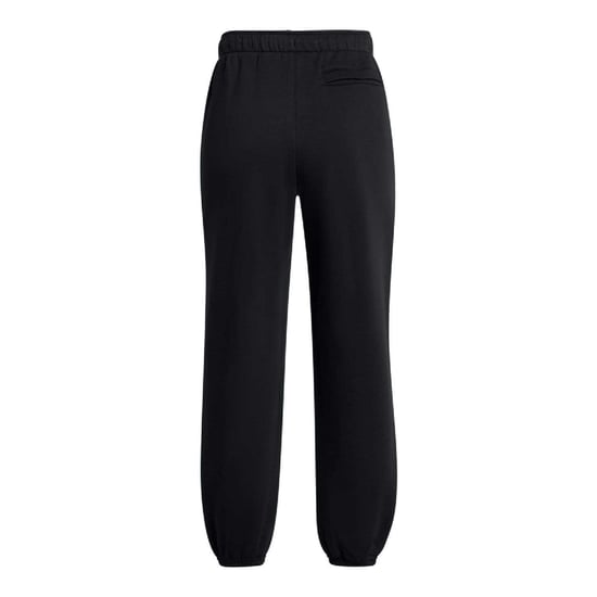 Under Armour Dames Woordmerk Fleece Icon Oversized Joggingbroek (Zwart) - Image 2