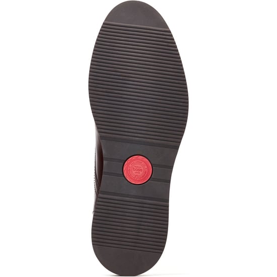 Base London Knight Leren Heren Bruin Dubbele Monk Schoenen - Image 3