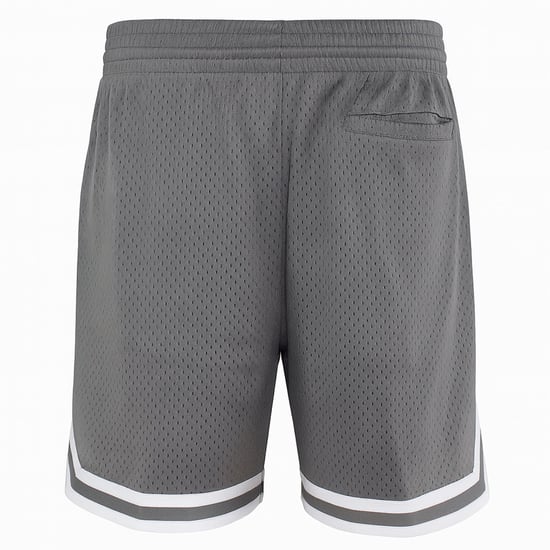 Mitchell & Ness Basic Mens Grey Shorts - Image 2