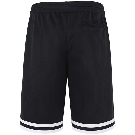 Mitchell & Ness Basic Mens Black Shorts - Image 2