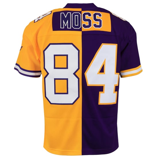 Mitchell & Ness NFL Minnesota Vikings 84 Moss Split Legacy Jersey - Image 2