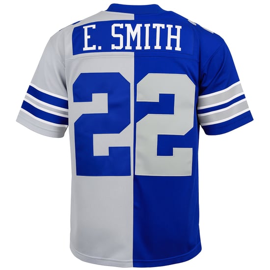 Mitchell & Ness NFL Dallas Cowboys  22 E.Smith Mens Split Legacy Jersey - Image 4