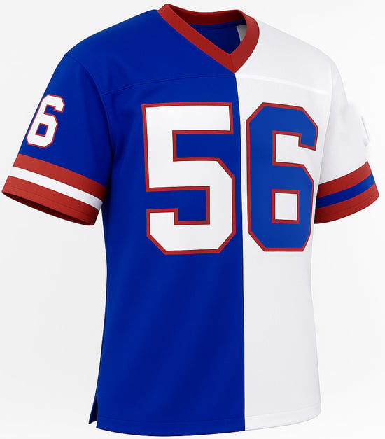 Mitchell & Ness NFL New York Giants 56 Taylor Split Legacy Jersey - Image 2