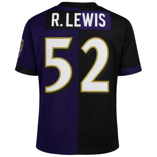 Mitchell & Ness NFL Baltimore Ravens 52 R.Lewis Split Legacy Jersey - Image 4
