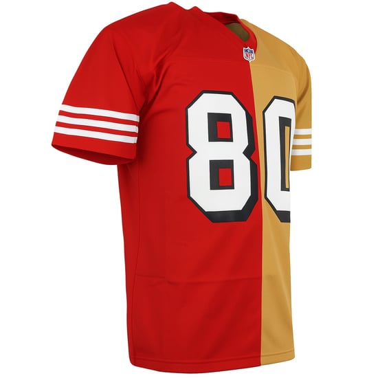 Mitchell & Ness NFL San Francisco 49ers 80 Rice Split Legacy Jersey - Image 2