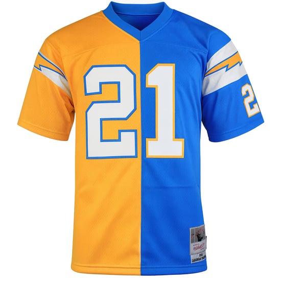 Mitchell & Ness NFL San Diego Chargers 21 Tomlinson Split Legacy Jersey - Image 1