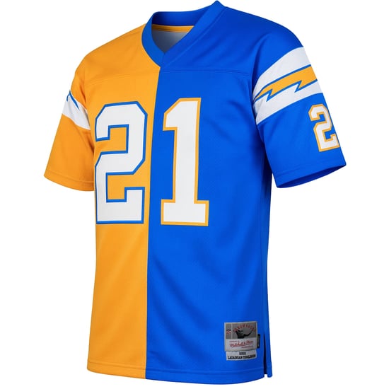 Mitchell & Ness NFL San Diego Chargers 21 Tomlinson Split Legacy Jersey - Image 3