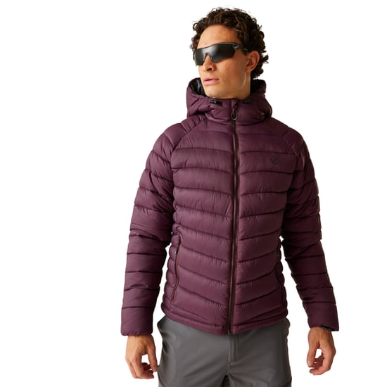 Dare 2B Mens Torrek Mountain Baffled Padded Jacket (Fig) - Image 4