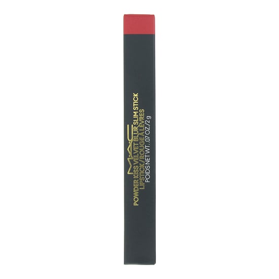 MAC Powder Kiss Velvet Blur Slim Stick Lipstick 2g - 875 Devoted to Danger - Image 3