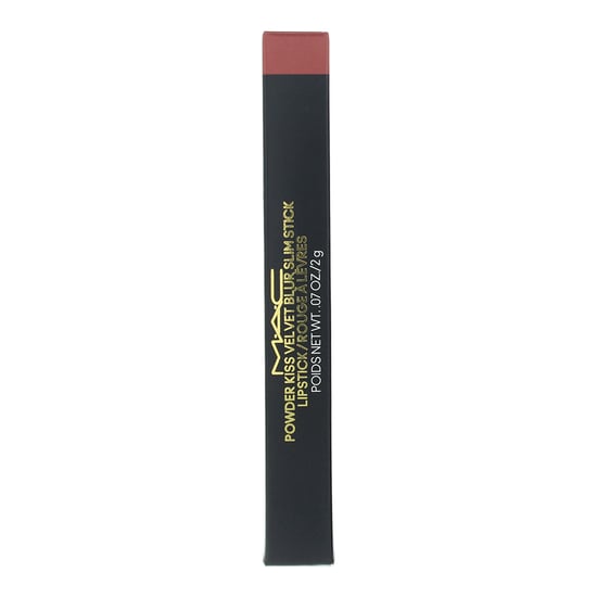 MAC Powder Kiss Velvet Blur Slim Stick Lipstick 2g - 899 Brickthrough - Image 3