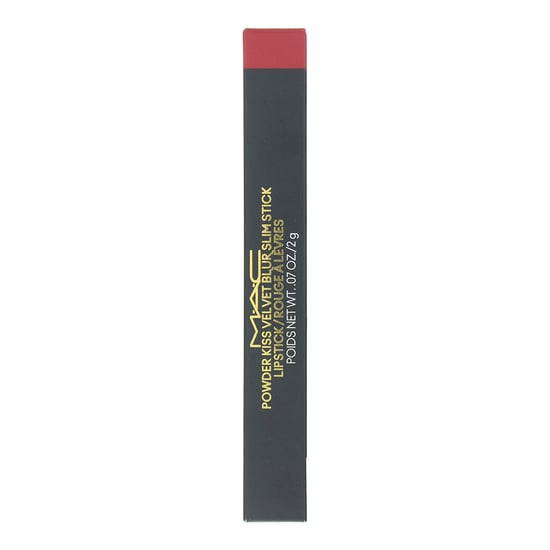 MAC Powder Kiss Velvet Blur Slim Stick Lipstick 2g - 889 Ruby New - Image 3