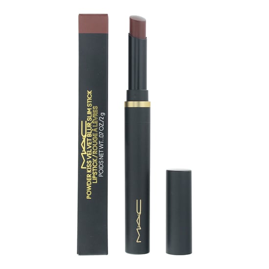 MAC Powder Kiss Velvet Blur Slim Stick Lipstick 2g - 879 Love Clove - Image 1