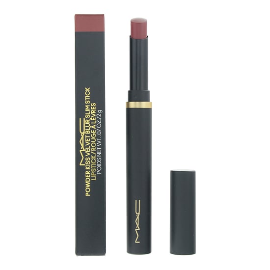 MAC Powder Kiss Velvet Blur Slim Stick Lipstick 2g - 880 Rose Mary - Image 1
