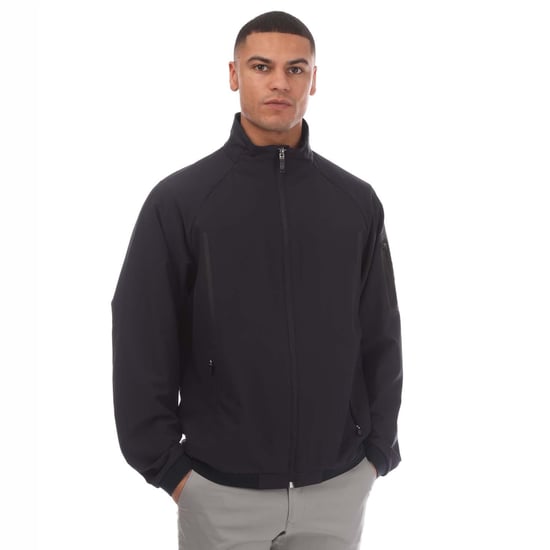 Boss Heren Zipped Athletic Track Jacket (Donkerblauw) - Image 1