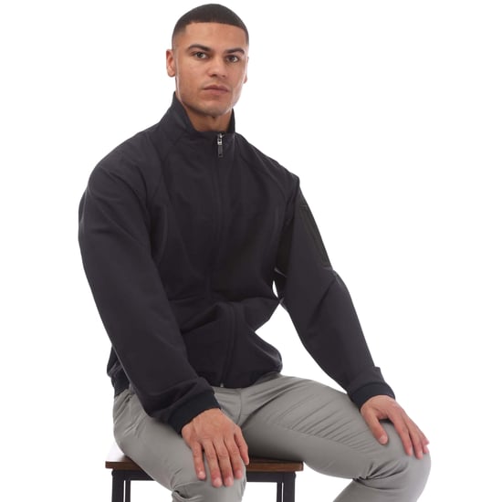 Boss Heren Zipped Athletic Track Jacket (Donkerblauw) - Image 4