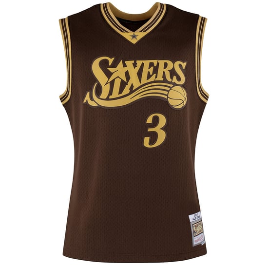 Mitchell & Ness NBA Philadelphia 76ers 3 Iverson Swingman Jersey - Image 1