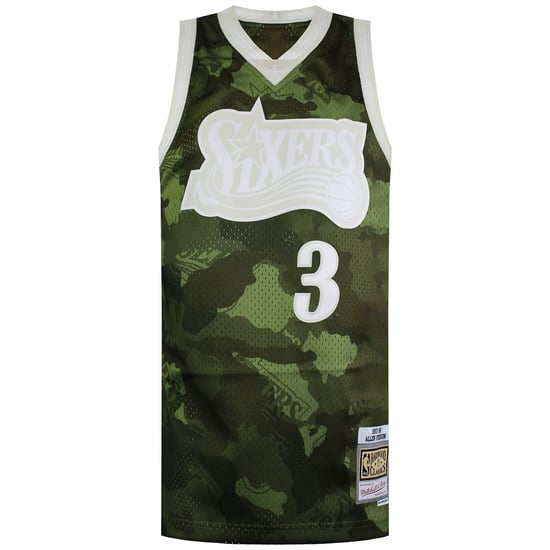 Mitchell & Ness NBA Philadelphia 76ers 3 Iverson Swingman Jersey - Image 1