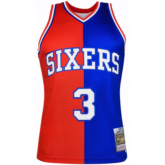 Mitchell & Ness NBA Philadelphia 76ers 3 Iverson Swingman Jersey - Image 1