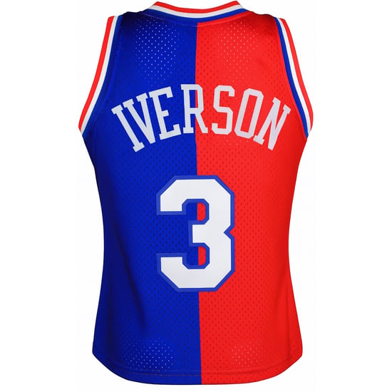 Mitchell & Ness NBA Philadelphia 76ers 3 Iverson Swingman Jersey - Image 2