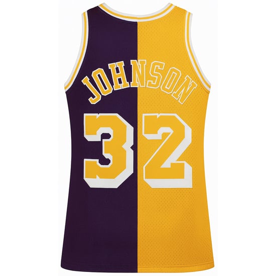 Mitchell & Ness NBA Los Angeles Lakers 32 Johnson Swingman Jersey - Image 2