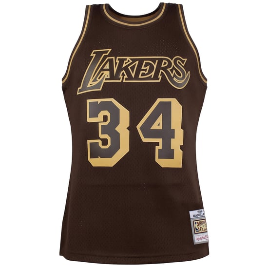 Mitchell & Ness NBA Los Angeles Lakers 34 O'Neal Swingman Jersey - Image 1